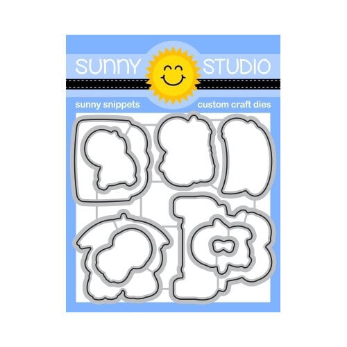Sunny Studio Stamps - Sunny Snippets - Craft Dies - Passionate Penguins