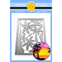 Sunny Studio Stamps - Sunny Snippets - Craft Dies - Tropical Trees
