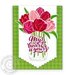 Sunny Studio Stamps - Sunny Snippets - Craft Dies - Tranquil Tulips