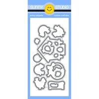 Sunny Studio Stamps - Sunny Snippets - Craft Dies - Clucky Chickens