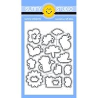 Sunny Studio Stamps - Sunny Snippets - Craft Dies - Garden Critters