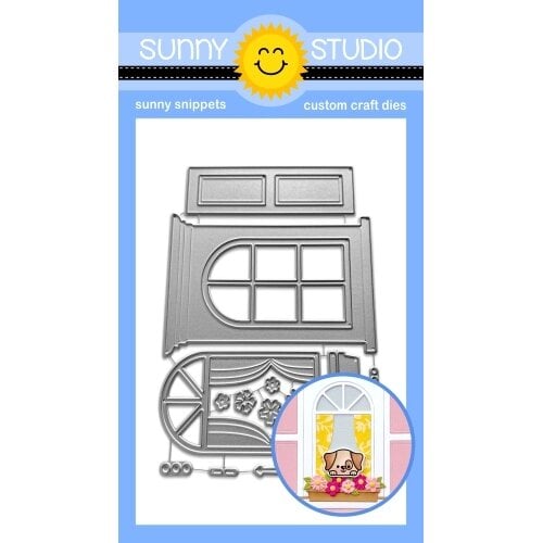 Sunny Studio Stamps - Sunny Snippets - Craft Dies - Wonderful Windows