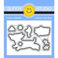 Sunny Studio Stamps - Sunny Snippets - Craft Dies - Dashing Dachshund