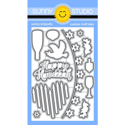 Sunny Studio Stamps - Sunny Snippets - Craft Dies - Love and Light