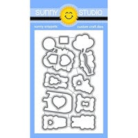 Sunny Studio Stamps - Sunny Snippets - Craft Dies - Bighearted Bears