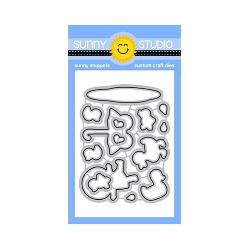 Sunny Studio Stamps - Sunny Snippets - Craft Dies - Puddle Jumpers