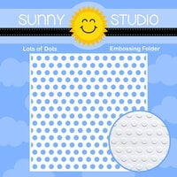 Sunny Studio Stamps - Embossing Folder - Lots of Dots