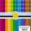Sunny Studio Stamps - 6 x 6 Paper Pack - Amazing Argyle