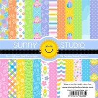 Sunny Studio Stamps - 6 x 6 Paper Pack - Spring Fever