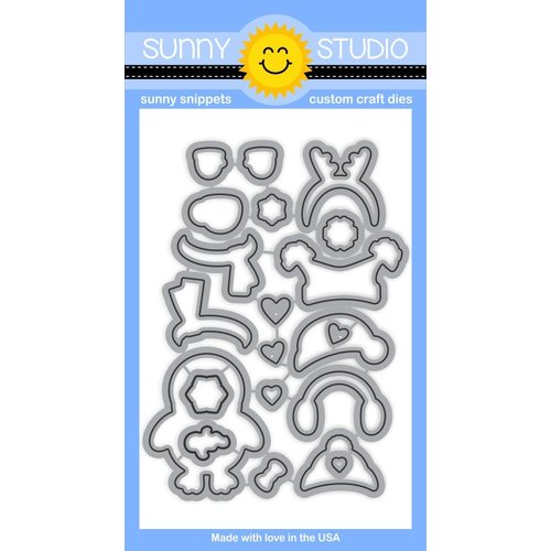 Sunny Studio Stamps - Sunny Snippets - Dies - Bundled Up