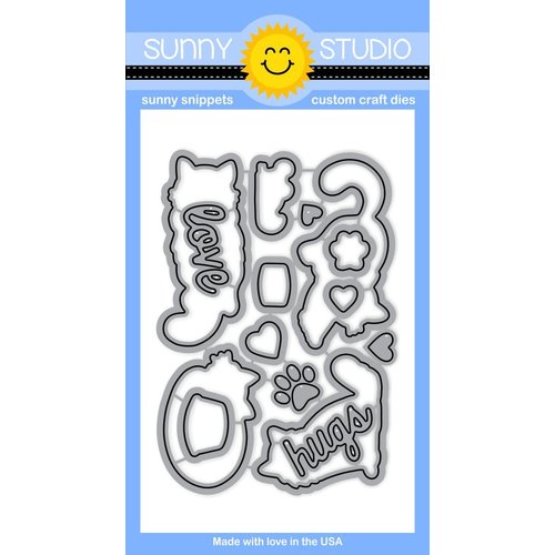 Sunny Studio Stamps - Sunny Snippets - Dies - Furever Friends