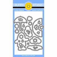Sunny Studio Stamps - Sunny Snippets - Dies - Rain or Shine