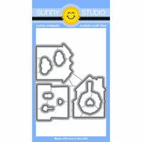 Sunny Studio Stamps - Sunny Snippets - Craft Dies - Happy Home