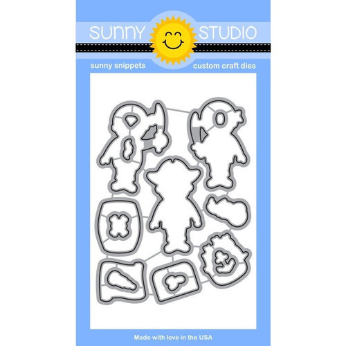 Sunny Studio Stamps - Sunny Snippets - Dies - Pirate Pals