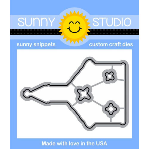 Sunny Studio Stamps - Christmas - Sunny Snippets - Dies - Christmas Chapel
