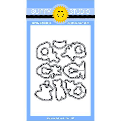 Sunny Studio Stamps - Sunny Snippets - Dies - Tiny Dancers