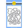 Sunny Studio Stamps - Sunny Snippets - Dies - Beach Babies