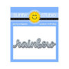 Sunny Studio Stamps - Sunny Snippets - Dies - Rainbow Word