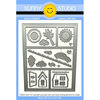 Sunny Studio Stamps - Sunny Snippets - Craft Dies - Comic Strip Everyday