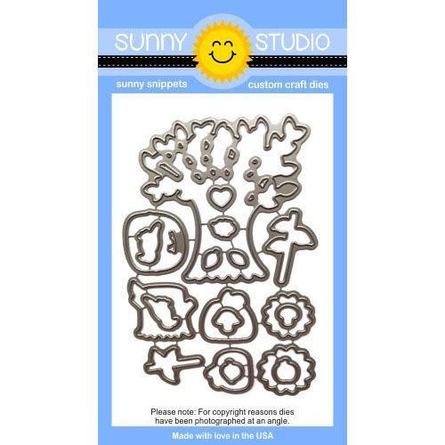 Sunny Studio Stamps - Sunny Snippets - Dies - Happy Harvest