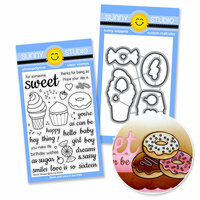 Sunny Studio Stamps - Snippits Die and Acrylic Stamp Set - Sweet Shoppe Bundle