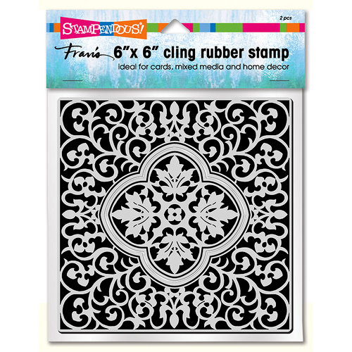 Stampendous - Cling Mounted Rubber Stamps - Taj Tile