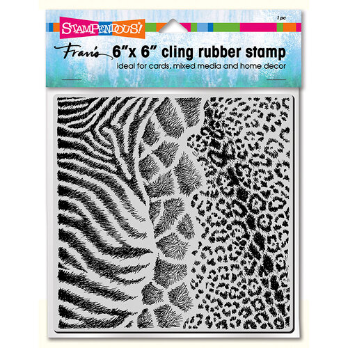 Stampendous - Cling Mounted Rubber Stamps - Wild Texture