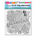 Stampendous - Cling Mounted Rubber Stamps - Christmas List