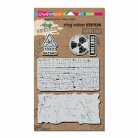 Stampendous - Cling Mounted Rubber Stamps - Toxic
