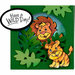 Stampendous - Die and Cling Mounted Rubber Stamps - Lion