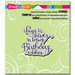 Stampendous - Cling Mounted Rubber Stamps - Hugs Kisses Wishes