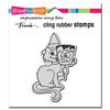 Stampendous - Cling Mounted Rubber Stamps - Halloween - Frankencat