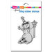 Stampendous - Christmas - Cling Mounted Rubber Stamps - Magical Snowman