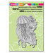 Stampendous - Cling Mounted Rubber Stamps - Jellyfish