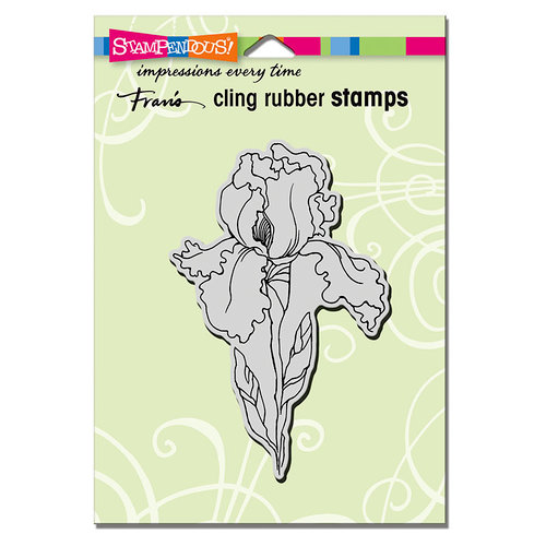 Stampendous - Cling Mounted Rubber Stamps - Single Iris