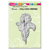 Stampendous - Cling Mounted Rubber Stamps - Single Iris