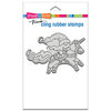 Stampendous - Cling Mounted Rubber Stamps - Unicorn Gnome