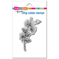 Stampendous - Christmas - Cling Mounted Rubber Stamps - Heart Branch