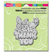 Stampendous - Cling Mounted Rubber Stamps - Chunky Thank You