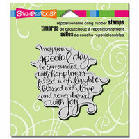 Stampendous - Cling Mounted Rubber Stamps - Special Day