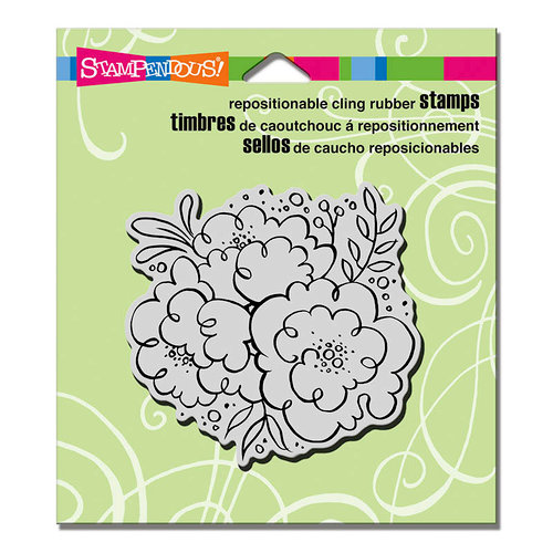 Stampendous - Cling Mounted Rubber Stamps - Blossom Trio