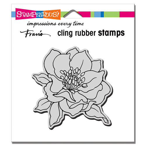 Stampendous - Cling Mounted Rubber Stamps - Small Hellebore