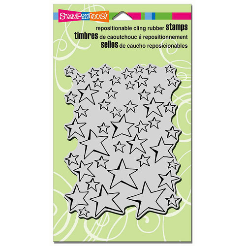 Stampendous - Cling Mounted Rubber Stamps - Oh My Stars