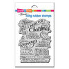 Stampendous - Cling Mounted Rubber Stamps - All For Christmas