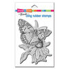 Stampendous - Cling Mounted Rubber Stamps - Painted Lady