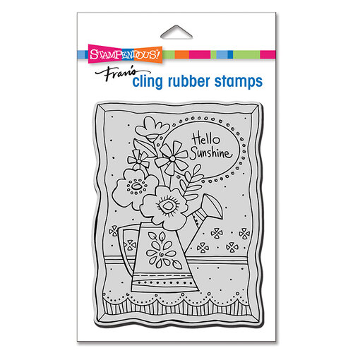 Stampendous - Cling Mounted Rubber Stamps - Sunshine Sampler