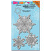 Stampendous - Cling Mounted Rubber Stamps - Jumbo - Delicate Snow