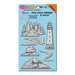Stampendous - Cling Mounted Rubber Stamps - Build a Lighthouse