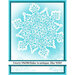 Stampendous - Christmas - Cling Mounted Rubber Stamps - Intricate Snowflakes