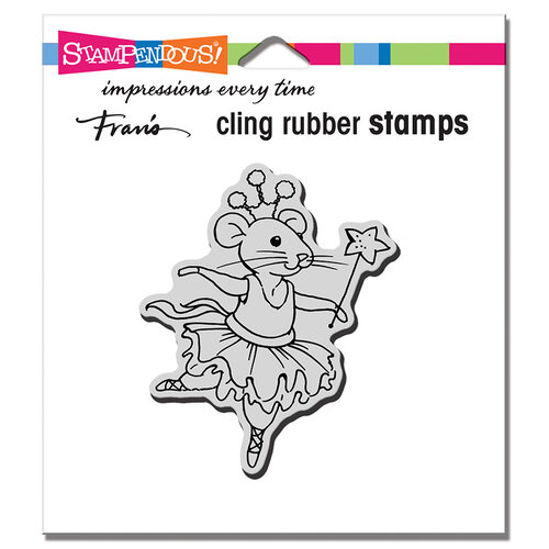 Stampendous - Cling Mounted Rubber Stamps - Clara Mouse